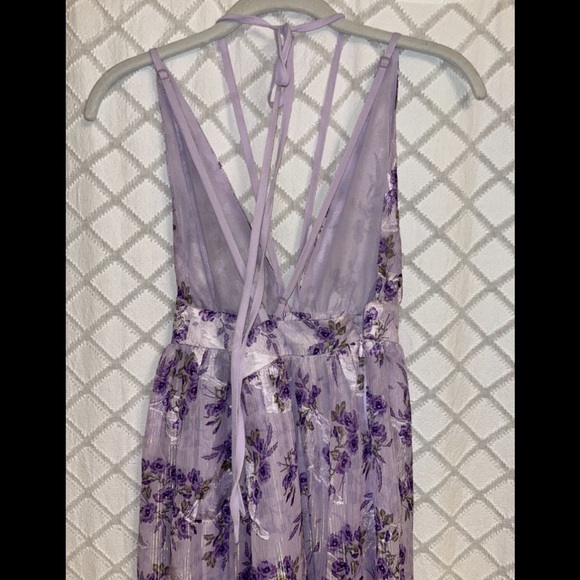 Purple maxi dress - Picture 3 of 3